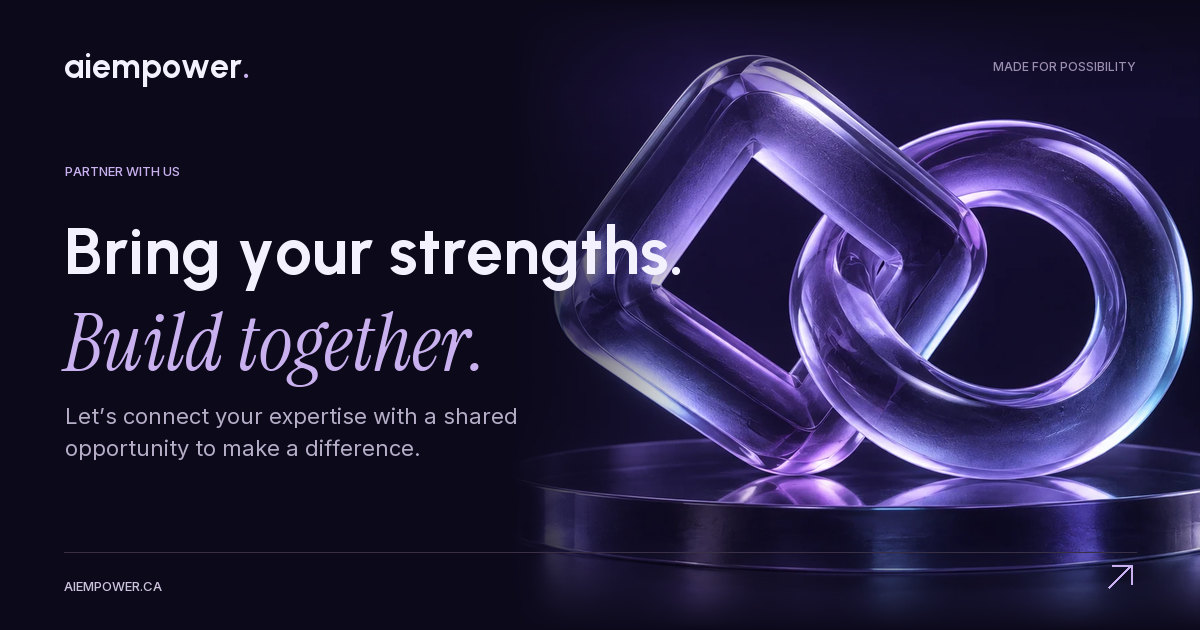 AI Empower — Bring your strengths. Build together.
