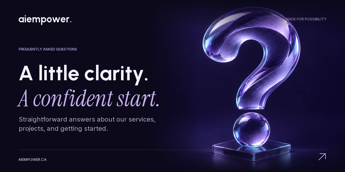 AI Empower — A little clarity. A confident start.