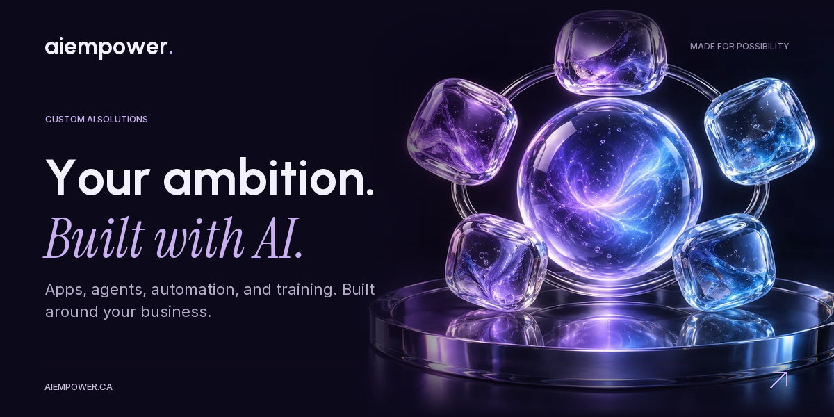 AI Empower — Your ambition. Built with AI.
