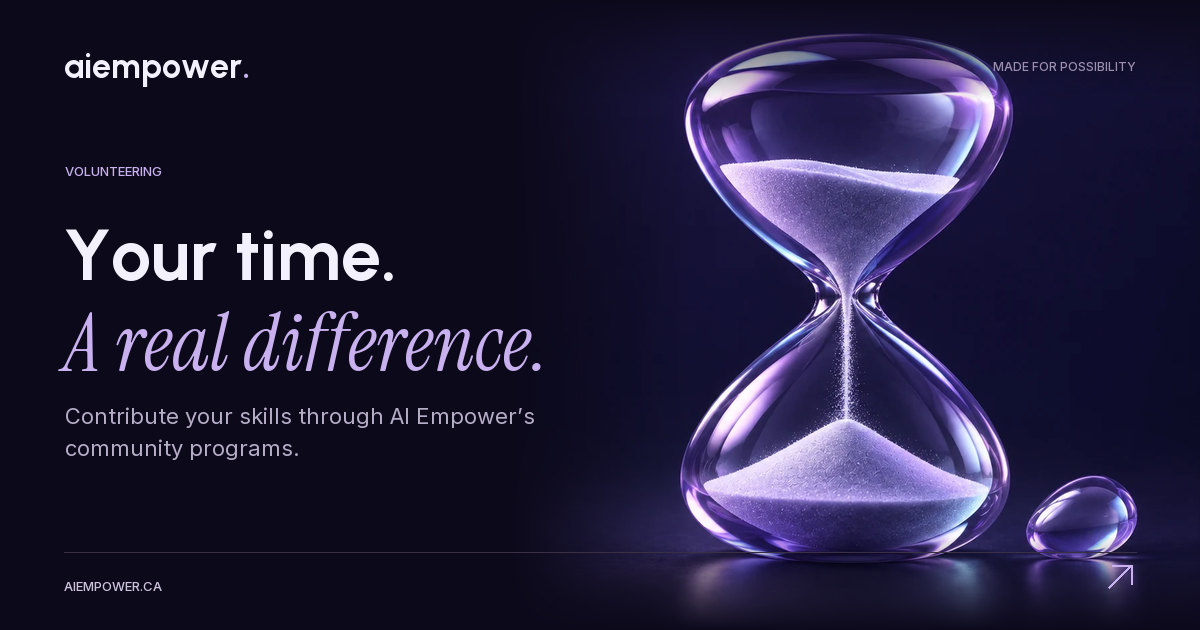 AI Empower — Your time. A real difference.