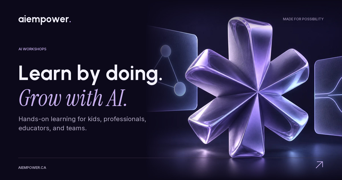 AI Empower — Learn by doing. Grow with AI.
