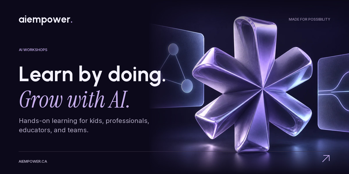 AI Empower — Learn by doing. Grow with AI.