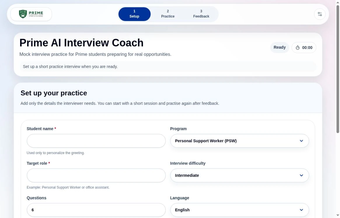Prime Interview